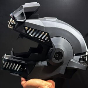 Casco Robot Led
